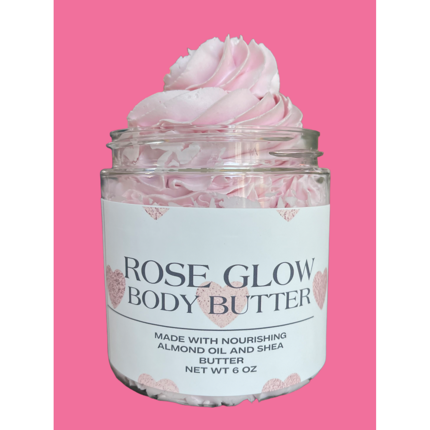 Rose Glow Body Butter - KathyRoseNaturals